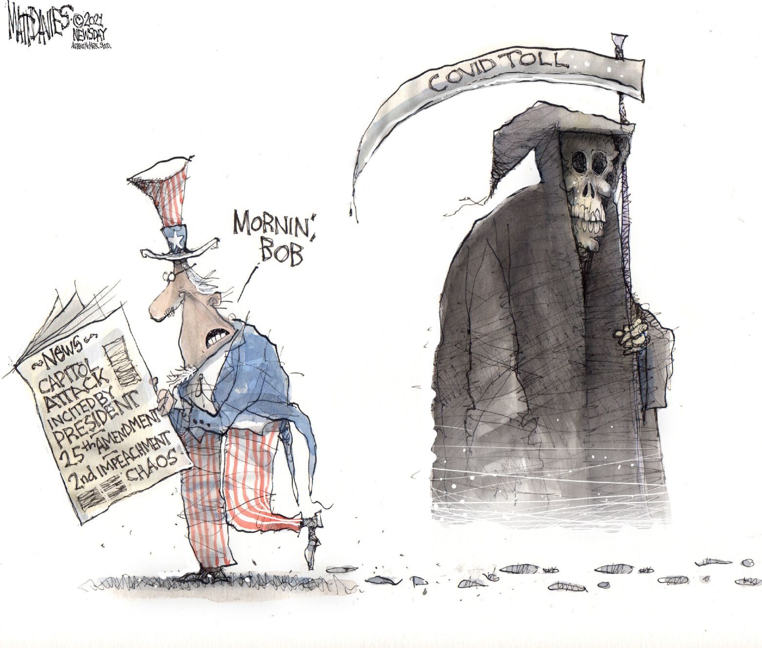 Editorial cartoon